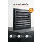 Banyo & Wc Havalandırma Menfezi – Plastik Hava Çıkış Kapağı - Antrasit - 35x35