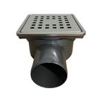 Banyo Yer Süzgeci 10X10 Q50 Çelik Çerçeve Kötü Kokulara Son