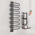 Banyocu 600x1400 Mat Siyah Zante Dekoratif Havlupan