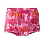 Banz UV Korumalı Slip Mayo Pembe Grafiti Pembe 12-18 Ay