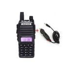BAOFENG Uv82 El Telsizi Siyah + Araç Şarj Kablosu BFNG82CKMKSRJ