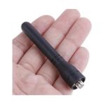 Baofeng Zastone Retevis UHF Anten 8 cm Dişi Telsiz Tamir Siyah Renk Dayanıklı Model