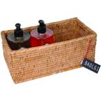 Baolgi Hasır Dikdörtgen Sepet Naturel 31X16X13 cm - Bej