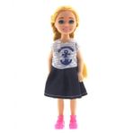 Baonier Denizci Elbiseli 14 cm Sarışın Tekli Kız Bebek