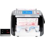 Baove GB8500 Şarjlı Karışık Para Sayma Makinesi - TL - Euro - Usd - Türkçe Sesli Uyarı + Müşteri Ekranı
