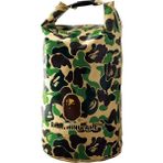 Bape Kamuflaj Maymun Kafası Kova Çantası Su Geçirmez Çanta (Yurt Dışından) - Antrasit - Yeşil