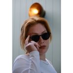 BAPPİR Oval Siyah Güneş Gözlüğü Marta