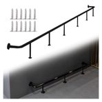 Bar için ayarlanabilir modüler paslanmaz çelik ayaklık, 3 ila 3,5 metre ayaklık, borular, braketler ve konektörlü mutfak adası, tezgah, galeri ve kayıt kutusu için