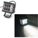 Bar LED Far Strobe Lıght 10V-30V Far + Flaş Çakar Lamba - Sarı - Beyaz - BEYAZ FAR + SARI ÇAKAR