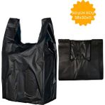 Bar- Pack Atlet Poşet 1 kg Büyük Boy Siyah