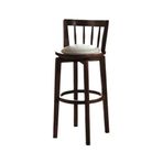 Bar Sandalyeleri Modern Ev Bar Taburesi Bar Sandalyesi İskandinav Hafif Lüks Masif Ahşap Yüksek Sandalye Döner Bar Tabureleri Yüksek Tabureler Bar Tabureleri(Brown)