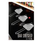 Bar Süzgeci Bar Strainer 3 Boy Set 5 7 8 Cm