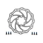 Baradine 6 Vida Rotor Is-Db02 Gümüş 140Mm Bisiklet Hidrolik Fren Rotoru