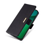 BARALARIQIU Honor X9a 5G/Honor Magic 5 Lite 5G Kılıf ile Uyumlu Kart Tutucu ve Bilek Kayışı Cüzdan Flip Kapak Honor X9a 5G/Honor Magic 5 Lite 5G 6,67 inç, Siyah
