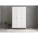 Baramolife Ayakkabılık Ceviz ve beyaz 135cm P.u.a_7