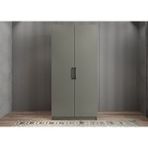 Baramolife GİB5 Bar İki Kapaklı Antrasit 80 cm Gardrop
