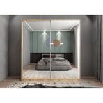 Baramolife GRH3 Harika Sürgülü Çam 240 cm Gardrop