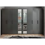 Baramolife GSL8 Life Sekiz Kapaklı Çam Antrasit 280 cm Gardrop