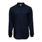 Baran Işık Lakos Polo Yaka Sweatshırt LACİVERT XXXL