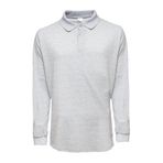 Baran Işık Lakos Polo Yaka Sweatshırt MELAJ GRİ S