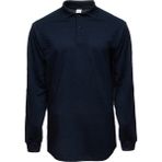 Baran Işık Polo Yaka 2 İp Sweatshirt Unisex Rahat ve Şık - XL - Lacivert