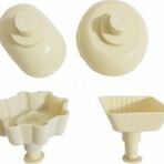 Baran Kömbe Pasta Kalıbı 4 Adet Üstten Basmalı