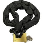 Baran Yapı Market Kesilmez Motorsiklet Güvenlik Zincir Kilidi 13 mm 120 Cm-Yuma Kilit - 150 cm