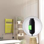 Barbados Elektrikli Havlupan 500X800 Altın (Onoff Düğmeli) 300W