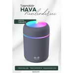 Barbanti Mobile 300 ml Ultrasonik Hava Nemlendirici Buhar Makinesi ve Aroma Difüzörü H2o Oda Nemlendiricisi