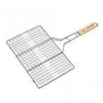 Barbecook 35x23 cm Krom-Ahşap Hamburger Izgarası