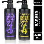 Barber Marmara Barber 400 ml Krem No.1 ve No.4 Kolonya Seti