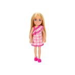 Barbie Aksesuarlı Chelsea Bebekler - Sarışın Pembe Elbiseli Hxm95