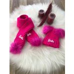 Barbie atkı bere takımı