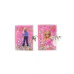BARBIE B-804 PULLU KİLİTLİ HATIRA DEFTERİ 12/48