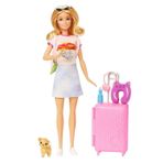 Barbıe Barbie Seyahatte Bebeği Ve Aksesuarları
