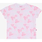 Barbie Baskılı Çok Renkli Kız Çocuk T-Shirt BRB5SG-TST6005 - 7 - 8 Yaş