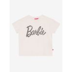 Barbie Baskılı Ekru Kız Çocuk T-Shirt BRB5SG-TST6001 - 3 - 4 Yaş