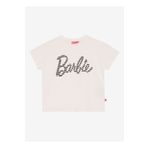 Barbie Baskılı Ekru Kız Çocuk T-Shirt BRB5SG-TST6001