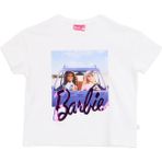 Barbie Baskılı Ekru Kız Çocuk T-Shirt BRB6SG-TST6549 - 3 - 4 Yaş