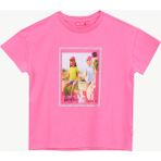 Barbie Baskılı Fuşya Kız Çocuk T-Shirt BRB6SG-TST6405