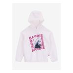 Barbie Baskılı Kız Çocuk Ekru Sweatshırt BRB5WG-SWT6634