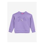 Barbie Baskılı Kız Çocuk Lila Sweatshırt BRB5WG-SWT6036