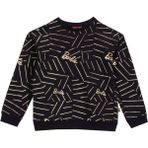 Barbie Baskılı Kız Çocuk Siyah Sweatshırt BRB5WG-SWT6203