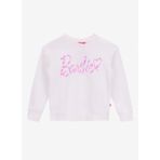 Barbie Baskılı Kız Çocuk Sweatshirt, 11-12 Yaş, 5003274406, Ekru, kız-çocuk
