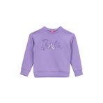 Barbie Baskılı Kız Çocuk Sweatshirt, 9-10 Yaş, 5003274492, Lila, kız-çocuk