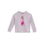 Barbie Baskılı Kız Çocuk Sweatshirt, 9-10 Yaş, 5003291163, Gri, kız-çocuk