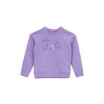 Barbie Baskılı Kız Çocuk Sweatshırt Brb5Wg-Swt6036, Lila, 9-10 Yaş