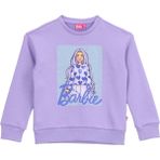 Barbie Baskılı Kız Çocuk Sweatshırt Brb5Wg-Swt6621, Lila, 3-4 Yaş