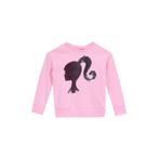 Barbie Baskılı Kız Çocuk Sweatshırt Brb5Wg-Swt6624, Pembe - Gümüş, 7-8 Yaş