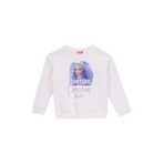 Barbie Baskılı Kız Çocuk Sweatshırt Brb5Wg-Swt6628, Ekru, 9-10 Yaş